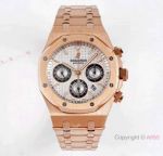 Swiss Copy Audemars Piguet Royal Oak Chrono 39MM Rose Gold Men's Watches